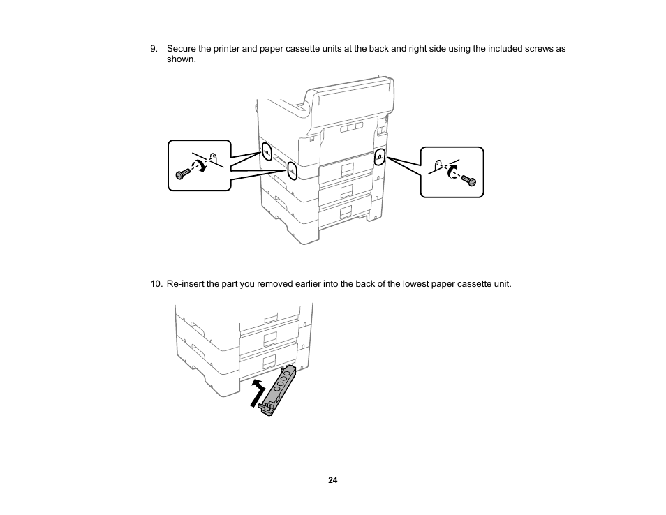 Epson WorkForce Pro WF-C5890 Wireless Color MFP Inkjet Printer User Manual | Page 24 / 426