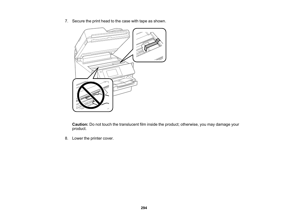 Epson WorkForce Pro WF-C5890 Wireless Color MFP Inkjet Printer User Manual | Page 294 / 426