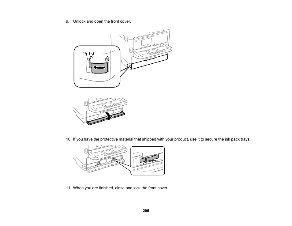 Epson WorkForce Pro WF-C5890 Wireless Color MFP Inkjet Printer User Manual | Page 295 / 426