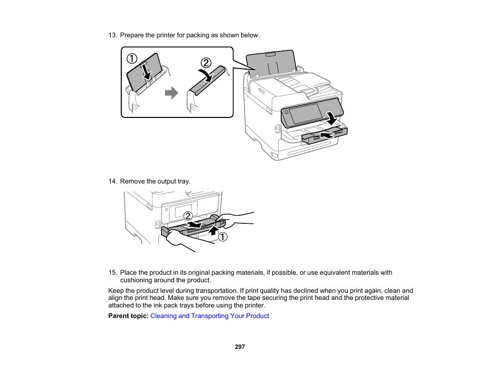 Epson WorkForce Pro WF-C5890 Wireless Color MFP Inkjet Printer User Manual | Page 297 / 426