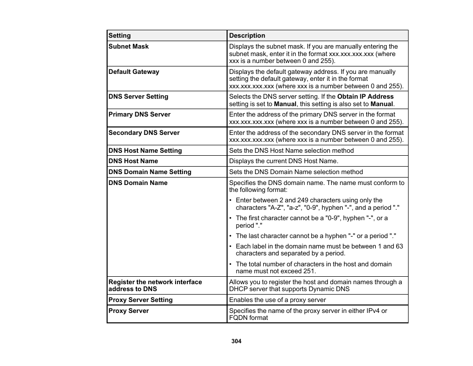 Epson WorkForce Pro WF-C5890 Wireless Color MFP Inkjet Printer User Manual | Page 304 / 426