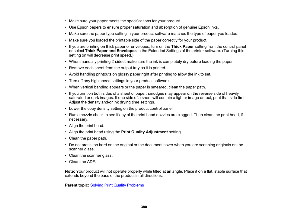 Epson WorkForce Pro WF-C5890 Wireless Color MFP Inkjet Printer User Manual | Page 380 / 426