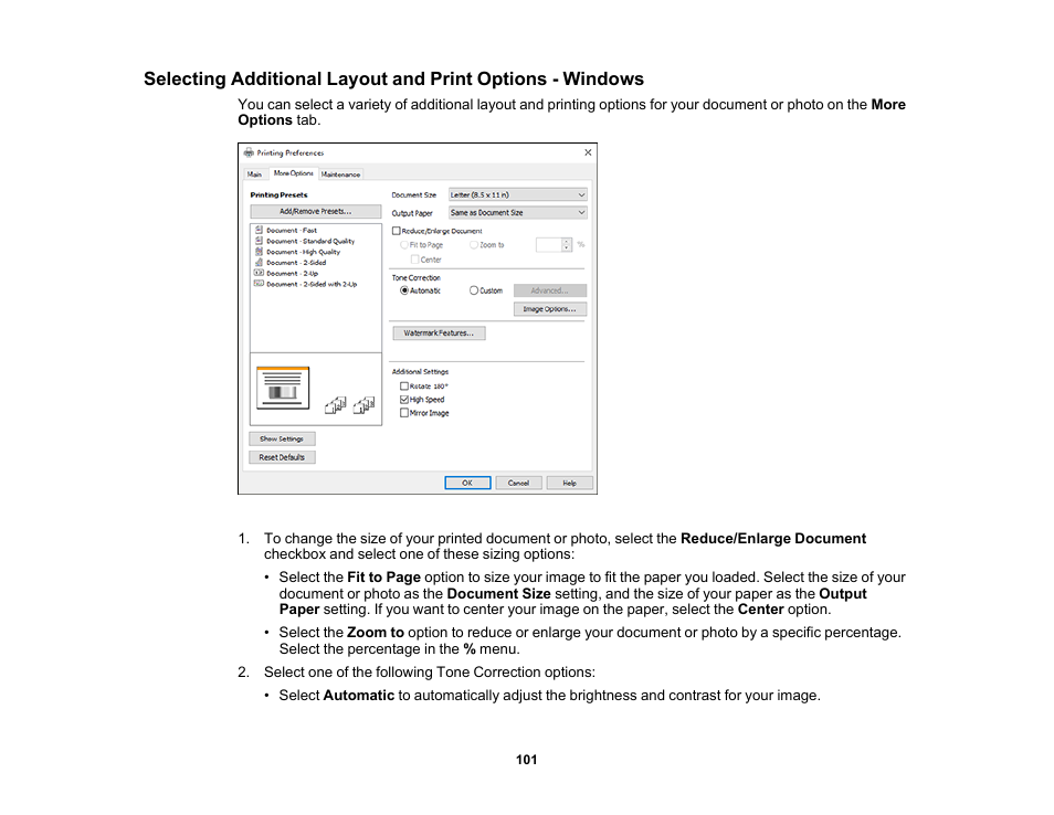 Epson WorkForce ST-M3000 Monochrome MFP Supertank Printer User Manual | Page 101 / 348