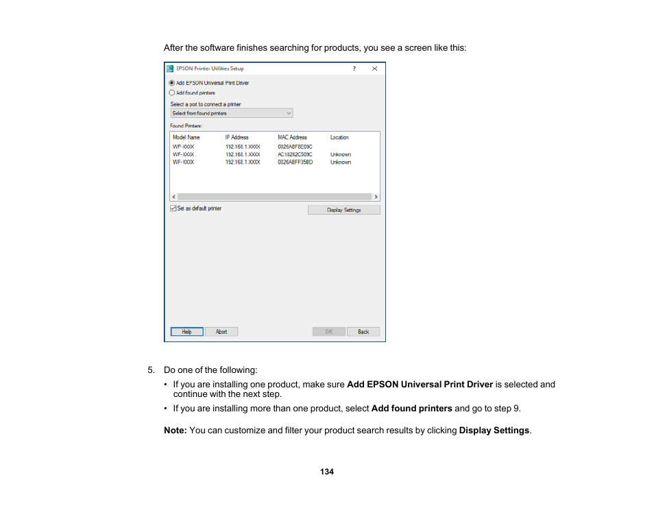 Epson WorkForce ST-M3000 Monochrome MFP Supertank Printer User Manual | Page 134 / 348