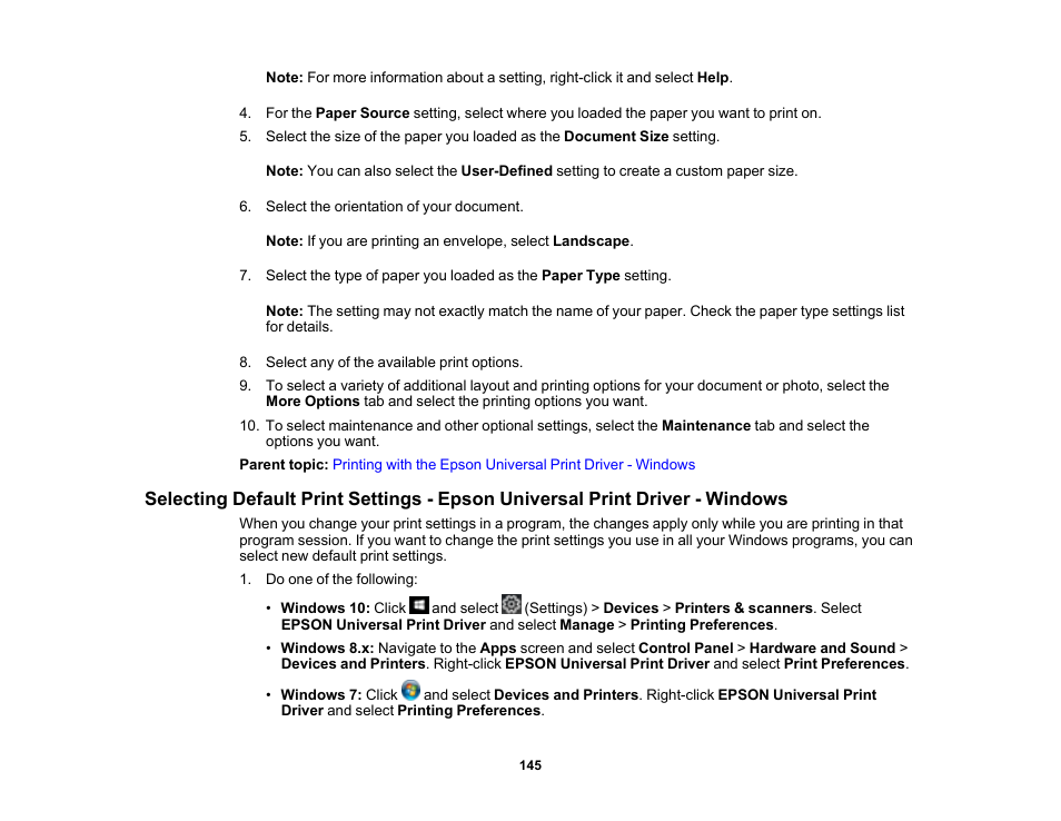 Epson WorkForce ST-M3000 Monochrome MFP Supertank Printer User Manual | Page 145 / 348