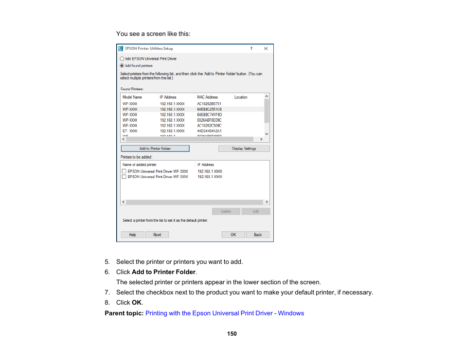 Epson WorkForce ST-M3000 Monochrome MFP Supertank Printer User Manual | Page 150 / 348