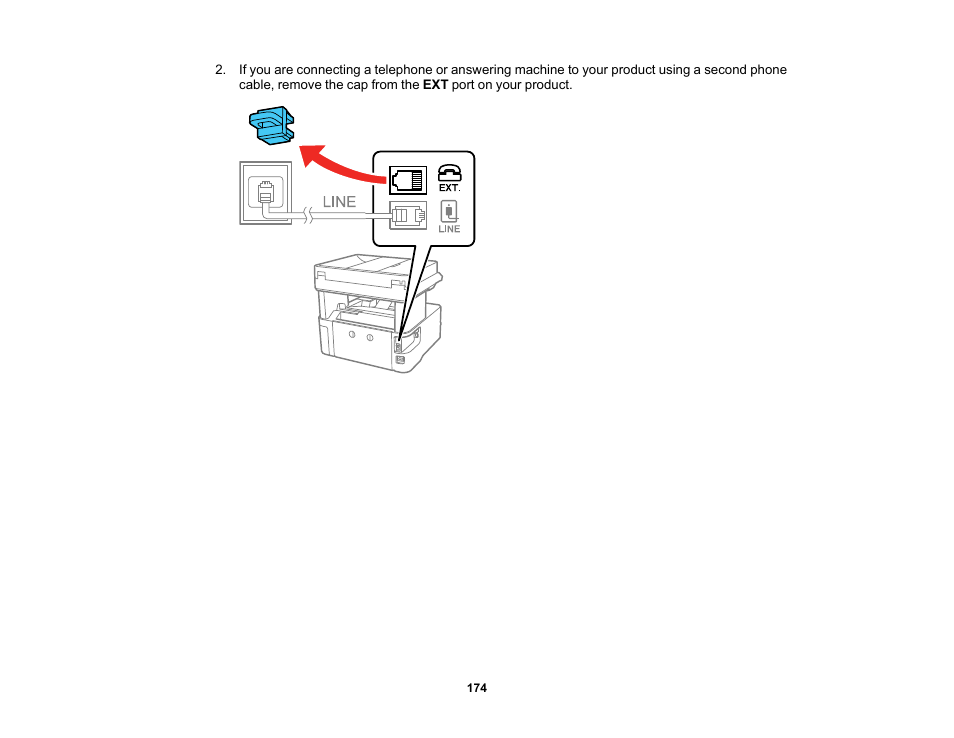 Epson WorkForce ST-M3000 Monochrome MFP Supertank Printer User Manual | Page 174 / 348