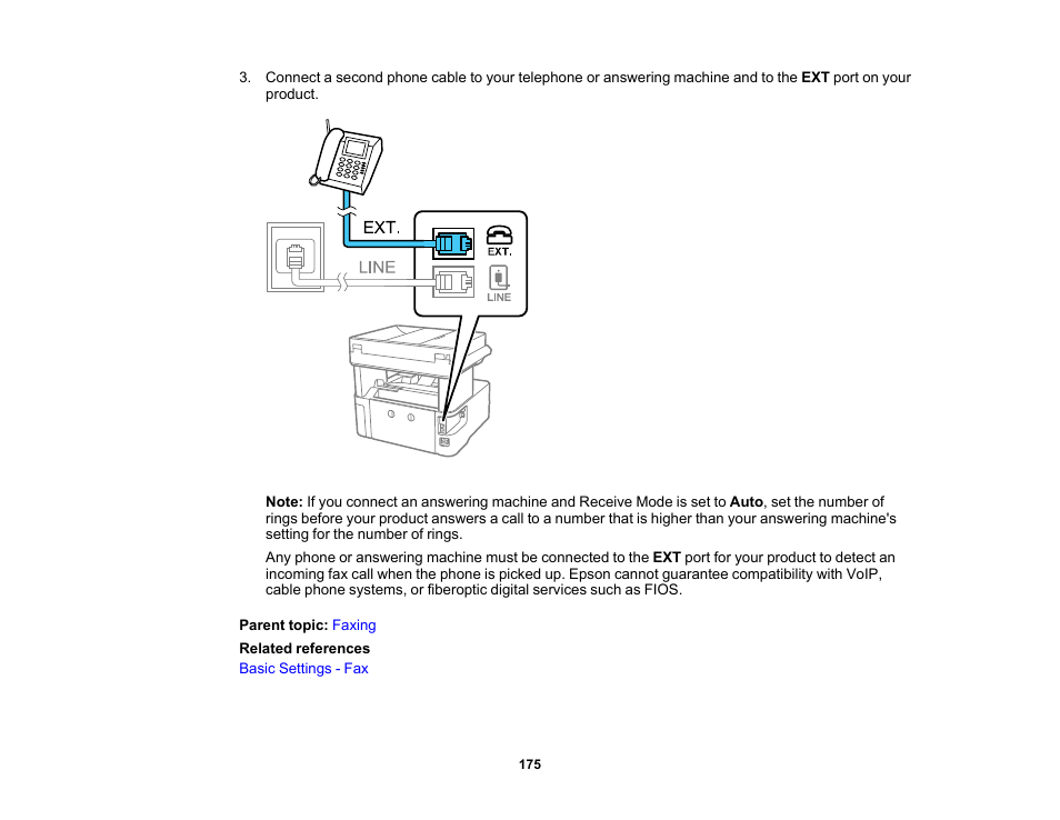 Epson WorkForce ST-M3000 Monochrome MFP Supertank Printer User Manual | Page 175 / 348