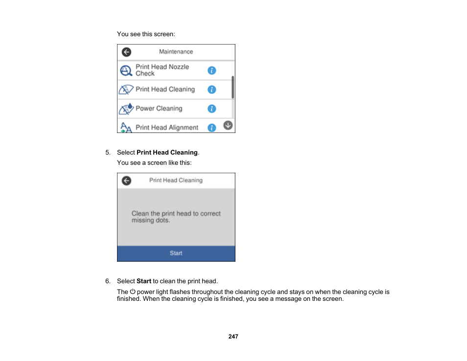 Epson WorkForce ST-M3000 Monochrome MFP Supertank Printer User Manual | Page 247 / 348