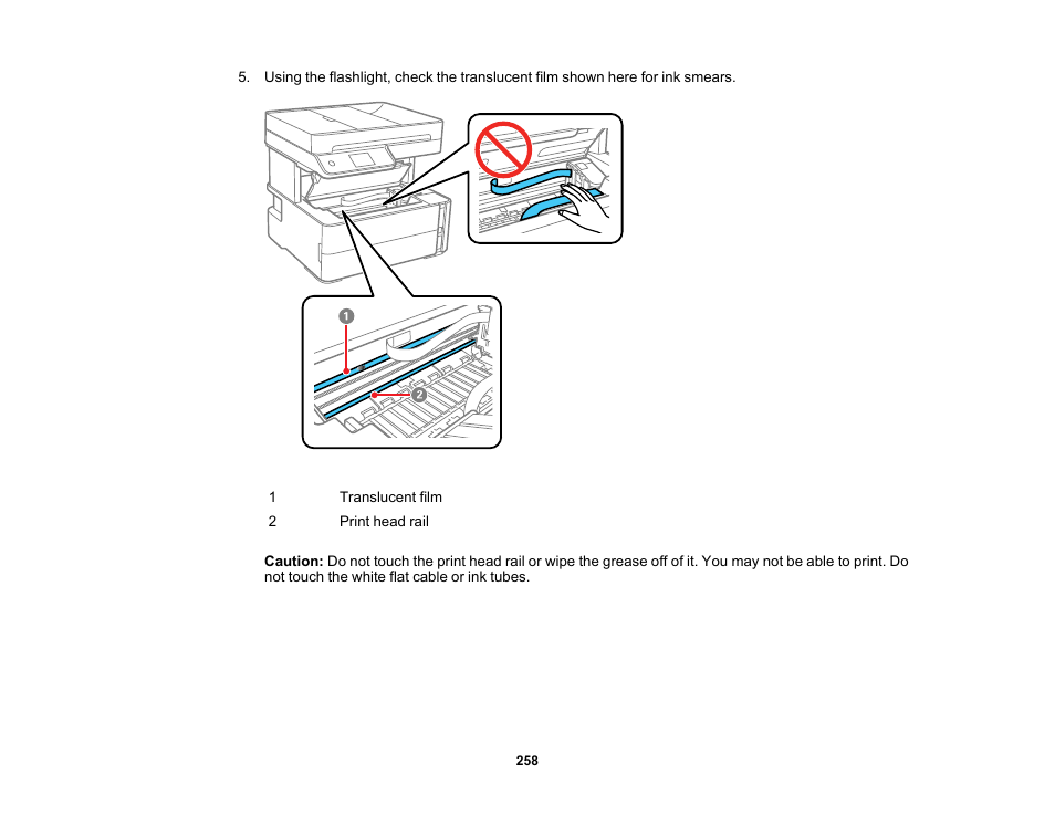 Epson WorkForce ST-M3000 Monochrome MFP Supertank Printer User Manual | Page 258 / 348