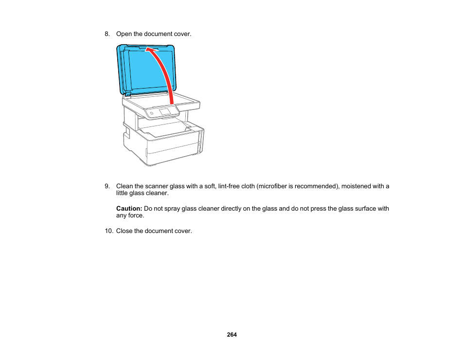 Epson WorkForce ST-M3000 Monochrome MFP Supertank Printer User Manual | Page 264 / 348