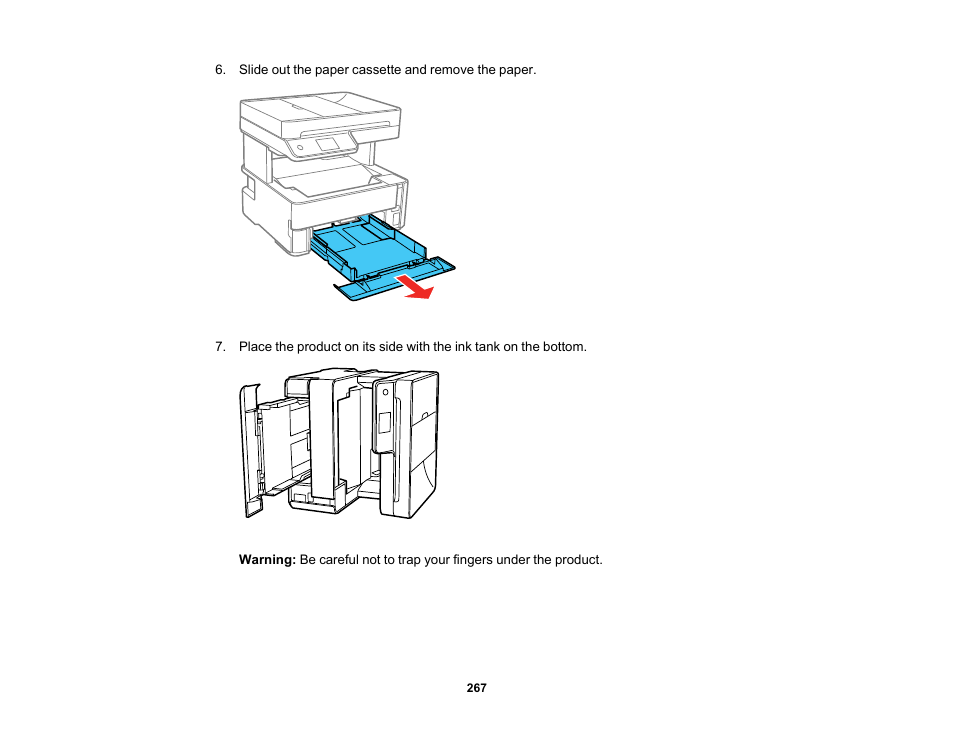 Epson WorkForce ST-M3000 Monochrome MFP Supertank Printer User Manual | Page 267 / 348