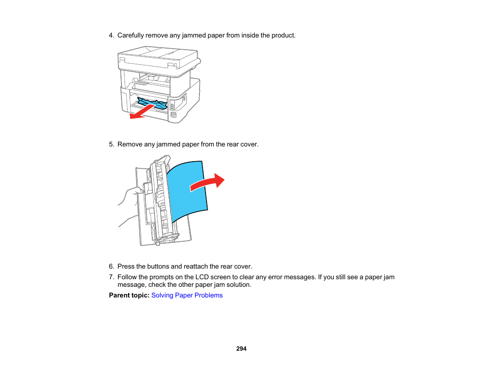 Epson WorkForce ST-M3000 Monochrome MFP Supertank Printer User Manual | Page 294 / 348