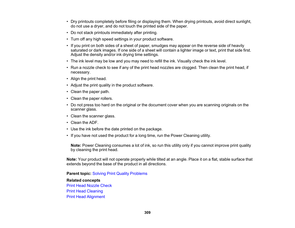 Epson WorkForce ST-M3000 Monochrome MFP Supertank Printer User Manual | Page 309 / 348