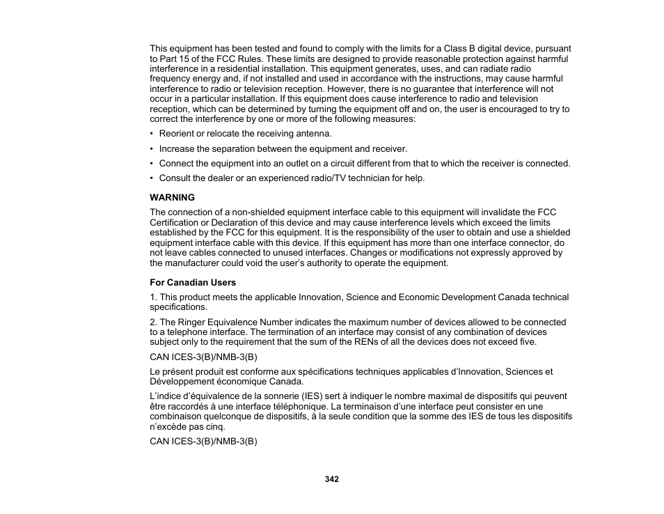 Epson WorkForce ST-M3000 Monochrome MFP Supertank Printer User Manual | Page 342 / 348