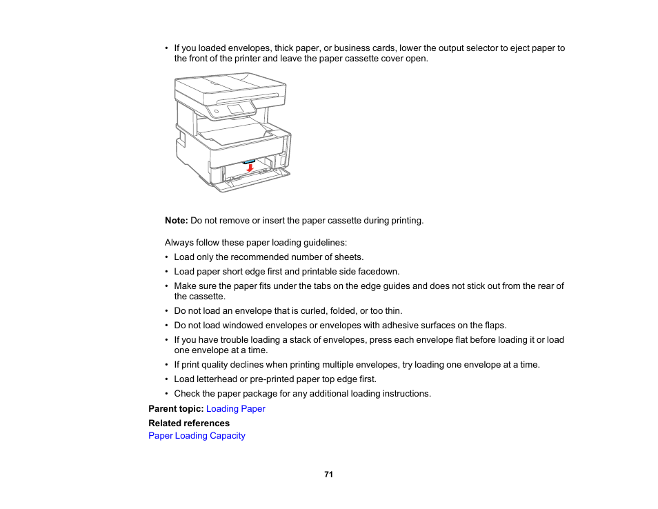 Epson WorkForce ST-M3000 Monochrome MFP Supertank Printer User Manual | Page 71 / 348