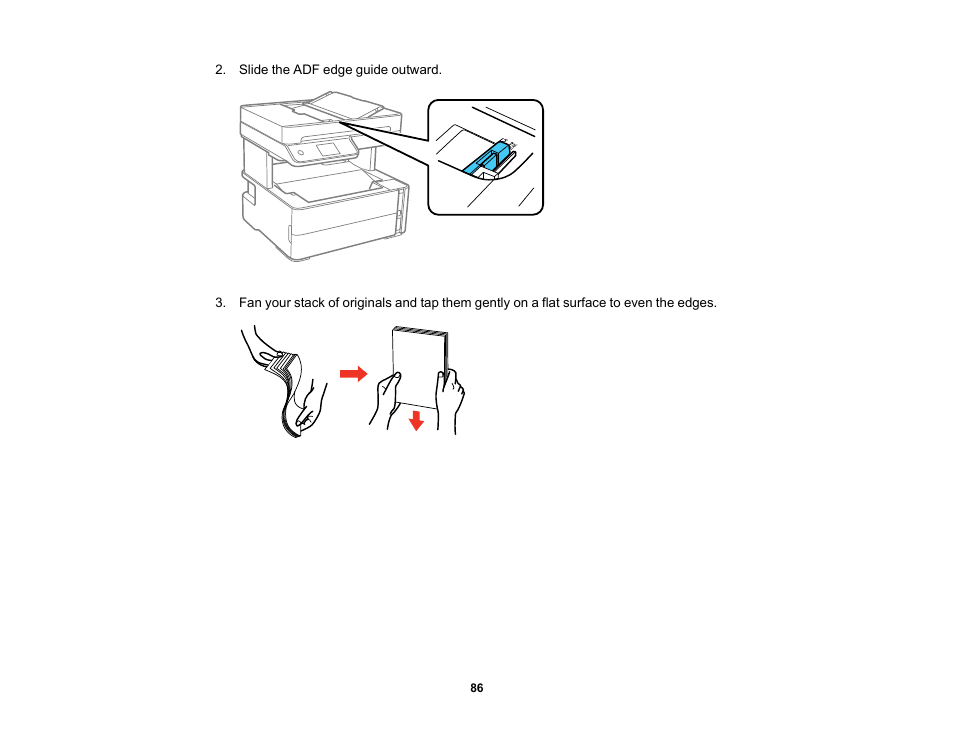 Epson WorkForce ST-M3000 Monochrome MFP Supertank Printer User Manual | Page 86 / 348