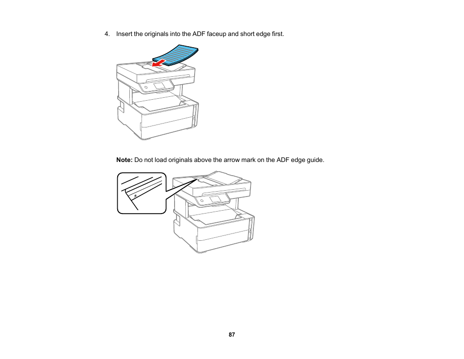 Epson WorkForce ST-M3000 Monochrome MFP Supertank Printer User Manual | Page 87 / 348