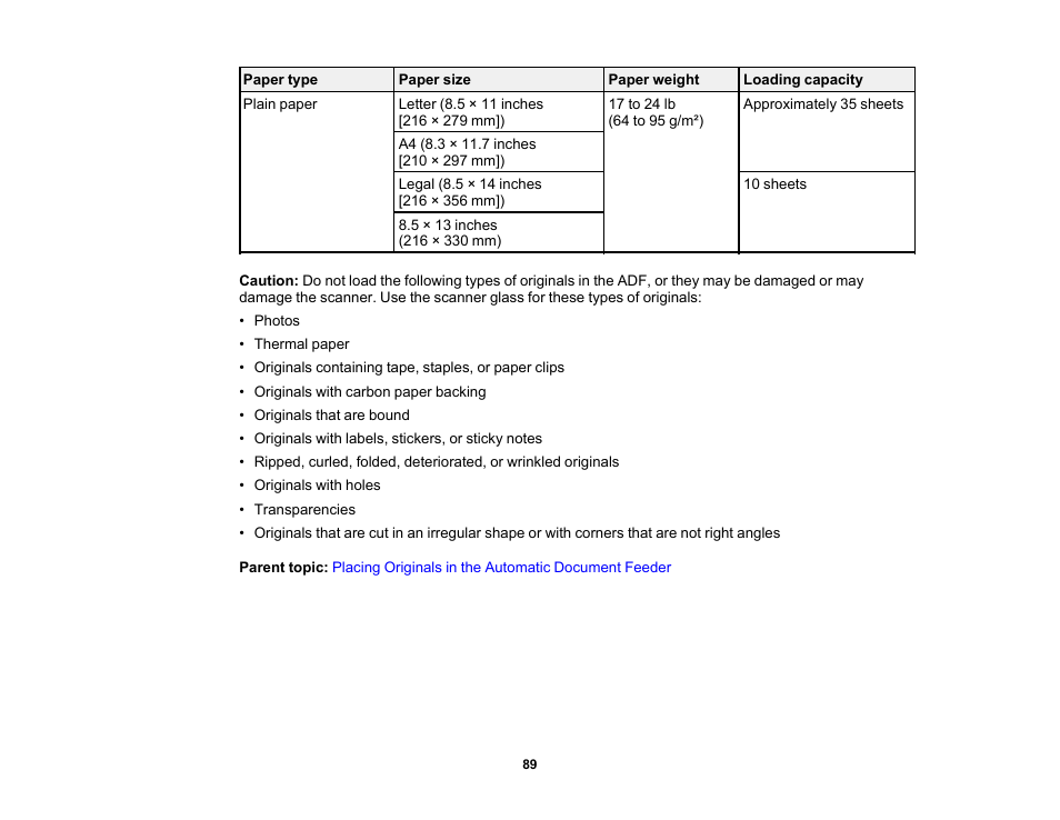 Epson WorkForce ST-M3000 Monochrome MFP Supertank Printer User Manual | Page 89 / 348