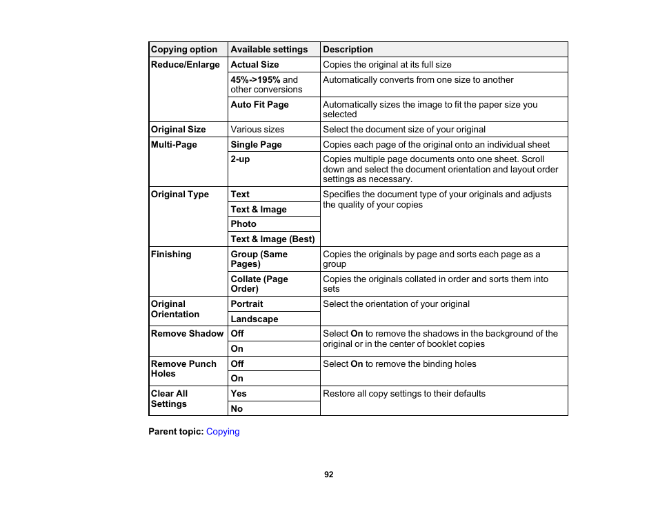 Epson WorkForce ST-M3000 Monochrome MFP Supertank Printer User Manual | Page 92 / 348