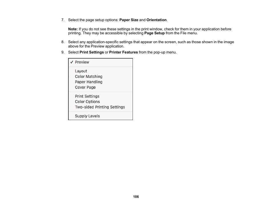 Epson Workforce Pro WF-7310 Wireless Printer User Manual | Page 106 / 210