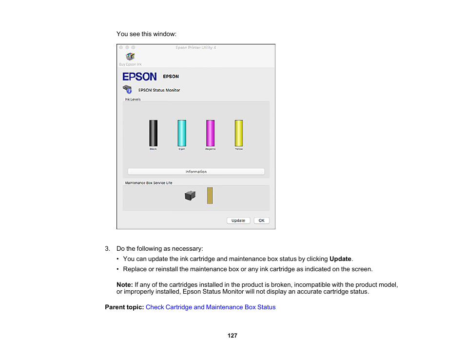 Epson Workforce Pro WF-7310 Wireless Printer User Manual | Page 127 / 210