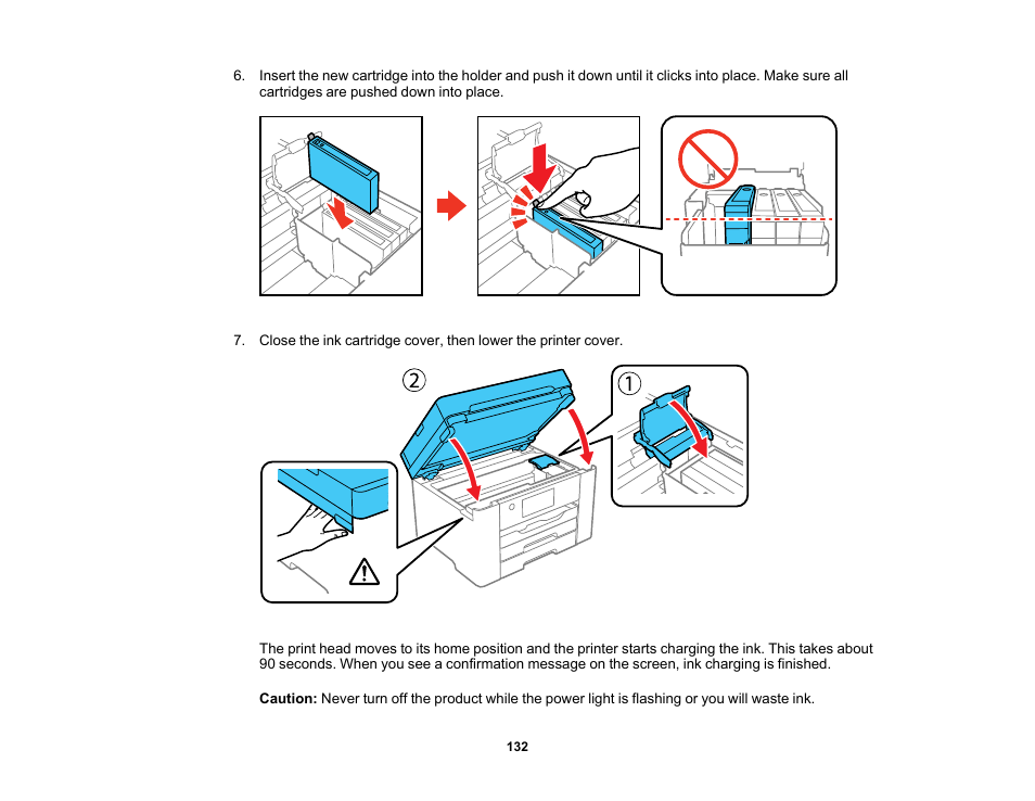 Epson Workforce Pro WF-7310 Wireless Printer User Manual | Page 132 / 210