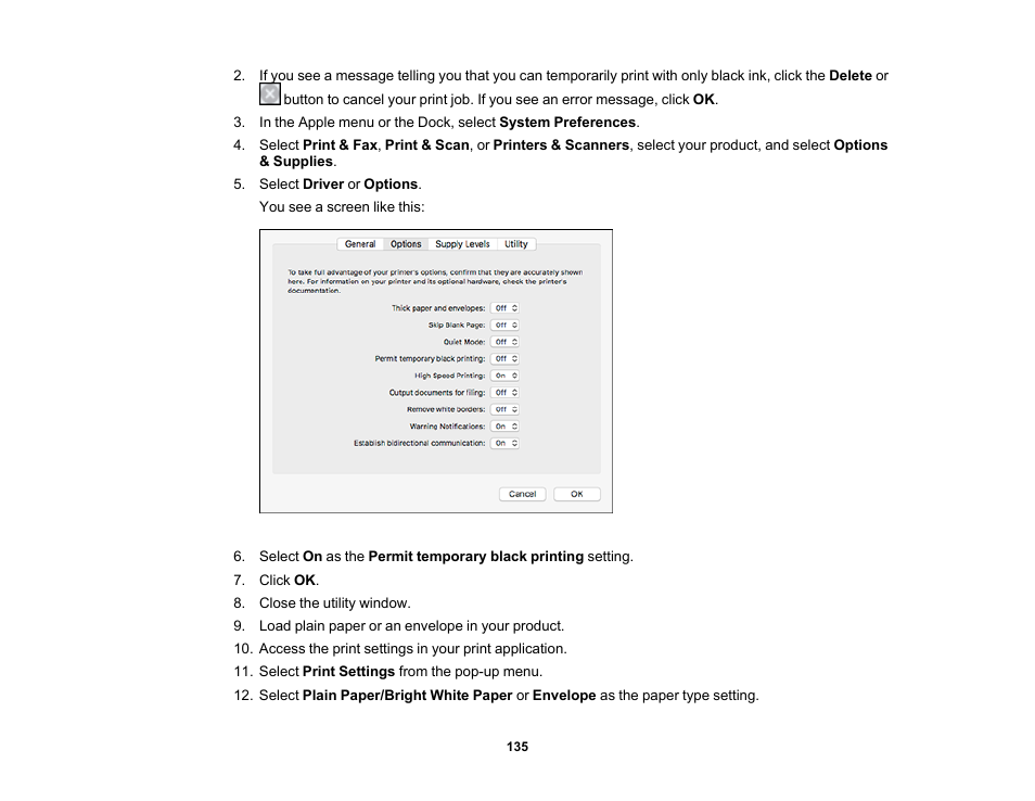 Epson Workforce Pro WF-7310 Wireless Printer User Manual | Page 135 / 210