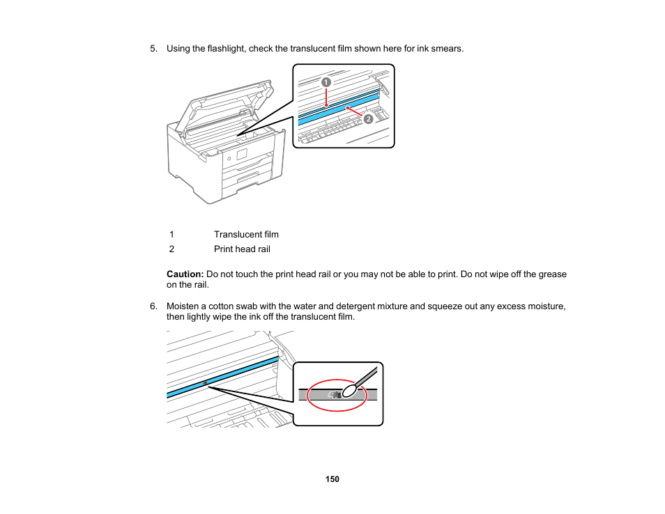 Epson Workforce Pro WF-7310 Wireless Printer User Manual | Page 150 / 210