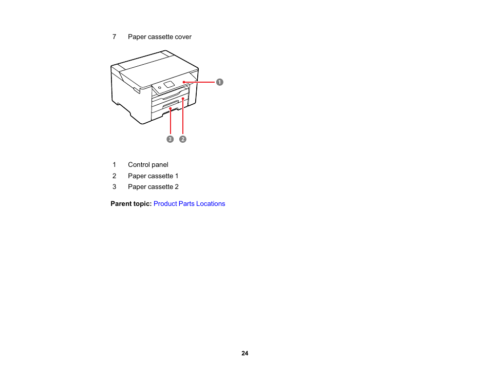 Epson Workforce Pro WF-7310 Wireless Printer User Manual | Page 24 / 210