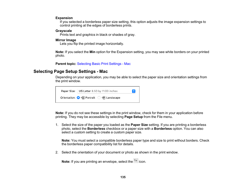 Epson Expression Photo XP-8700 Wireless All-in One Color Printer User Manual | Page 135 / 350