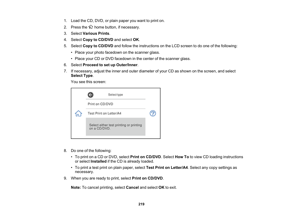 Epson Expression Photo XP-8700 Wireless All-in One Color Printer User Manual | Page 219 / 350