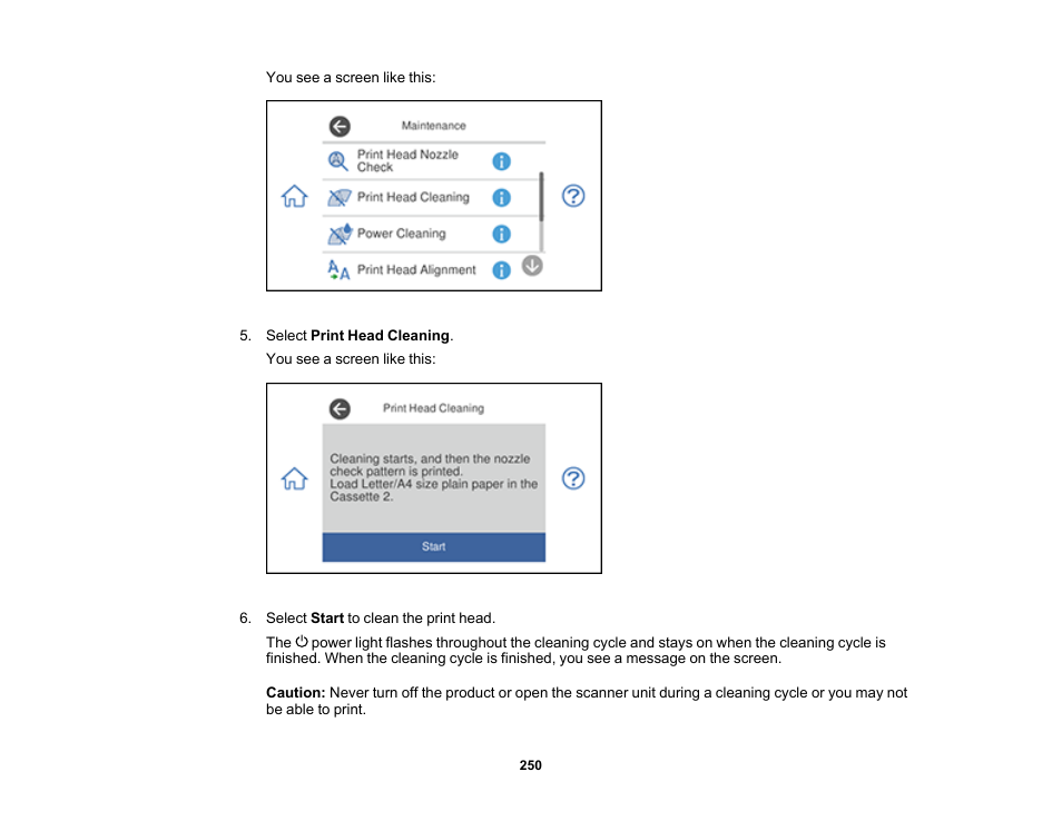 Epson Expression Photo XP-8700 Wireless All-in One Color Printer User Manual | Page 250 / 350