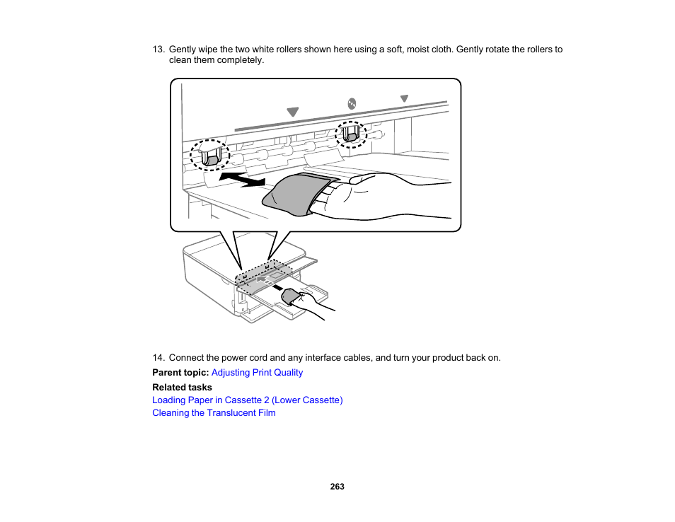 Epson Expression Photo XP-8700 Wireless All-in One Color Printer User Manual | Page 263 / 350