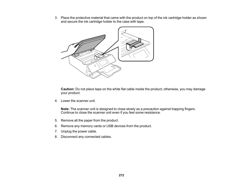 Epson Expression Photo XP-8700 Wireless All-in One Color Printer User Manual | Page 272 / 350