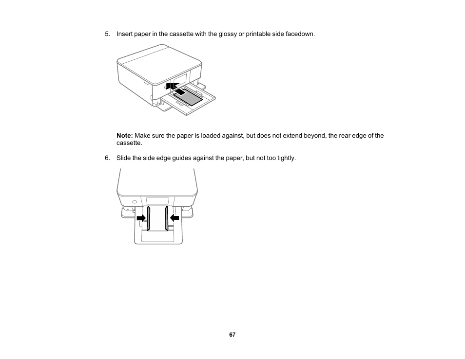 Epson Expression Photo XP-8700 Wireless All-in One Color Printer User Manual | Page 67 / 350