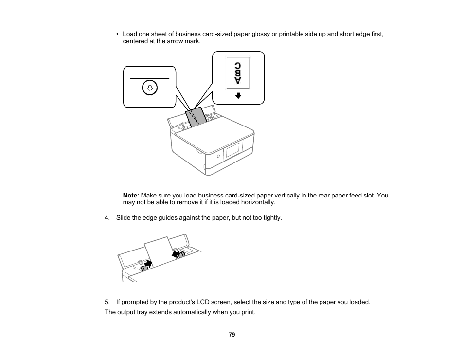 Epson Expression Photo XP-8700 Wireless All-in One Color Printer User Manual | Page 79 / 350