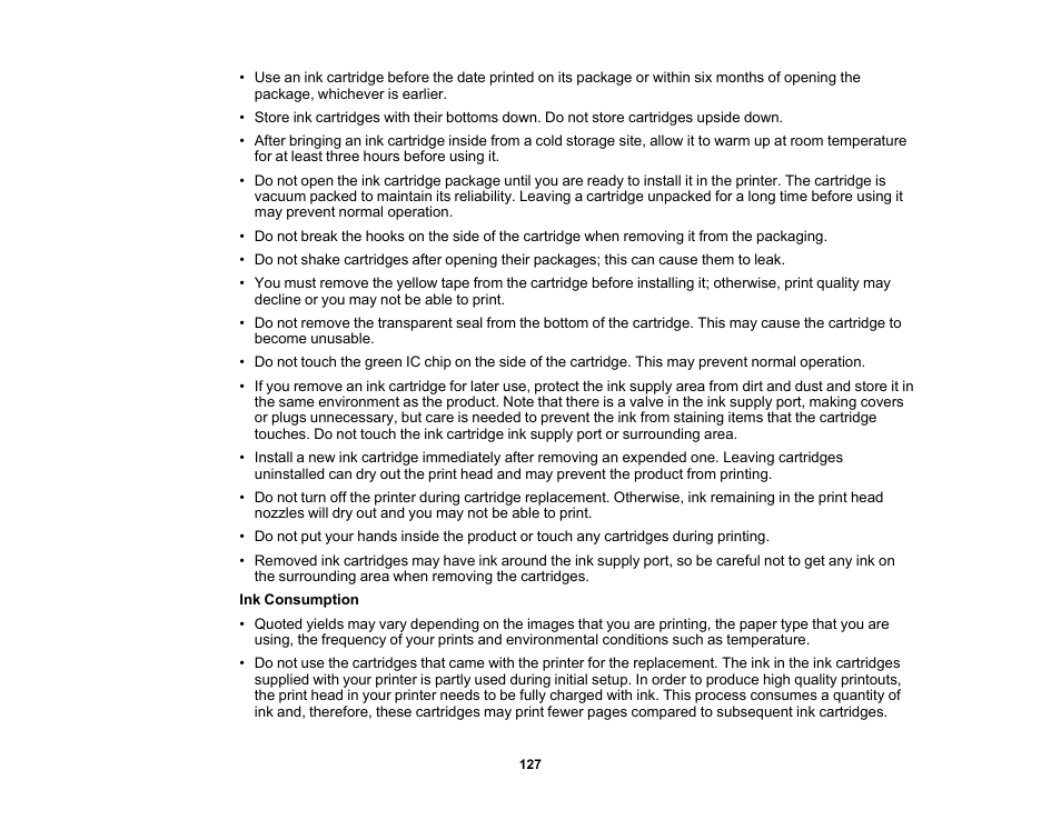 Epson WorkForce Pro WF-C4310 Wireless Color Printer User Manual | Page 127 / 209