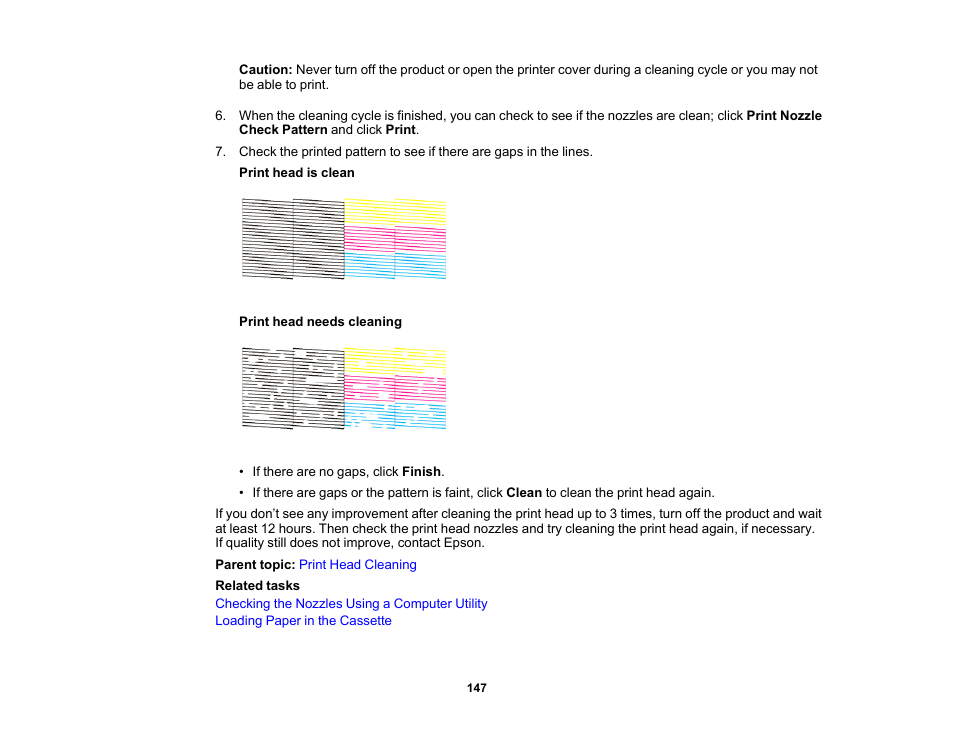 Epson WorkForce Pro WF-C4310 Wireless Color Printer User Manual | Page 147 / 209