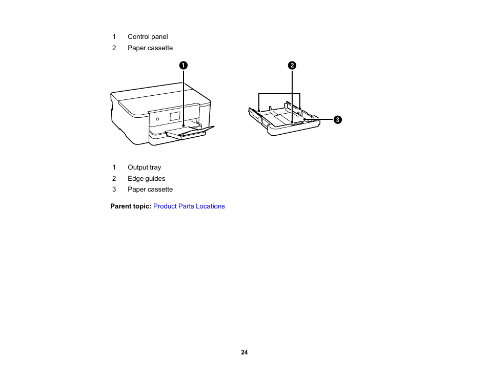 Epson WorkForce Pro WF-C4310 Wireless Color Printer User Manual | Page 24 / 209