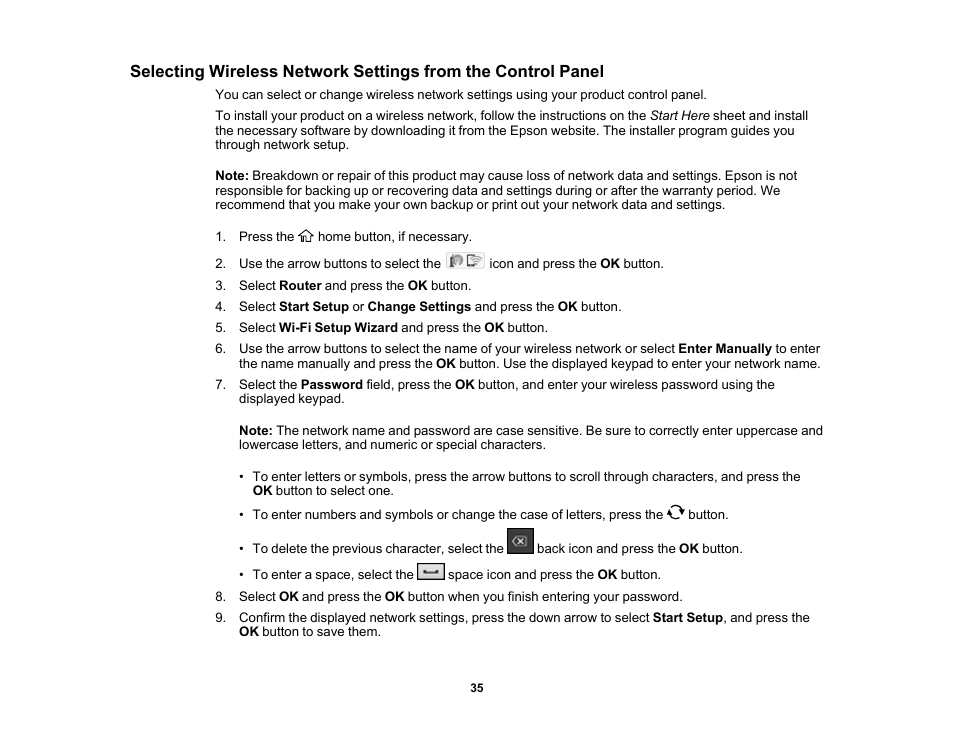 Epson WorkForce Pro WF-C4310 Wireless Color Printer User Manual | Page 35 / 209