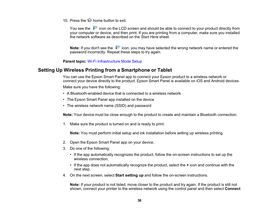 Epson WorkForce Pro WF-C4310 Wireless Color Printer User Manual | Page 36 / 209