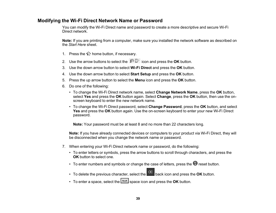 Epson WorkForce Pro WF-C4310 Wireless Color Printer User Manual | Page 39 / 209