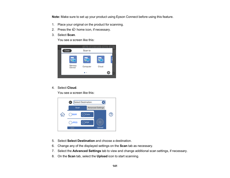 Epson Expression Premium XP-7100 Small-In-One Inkjet Printer User Manual | Page 141 / 340