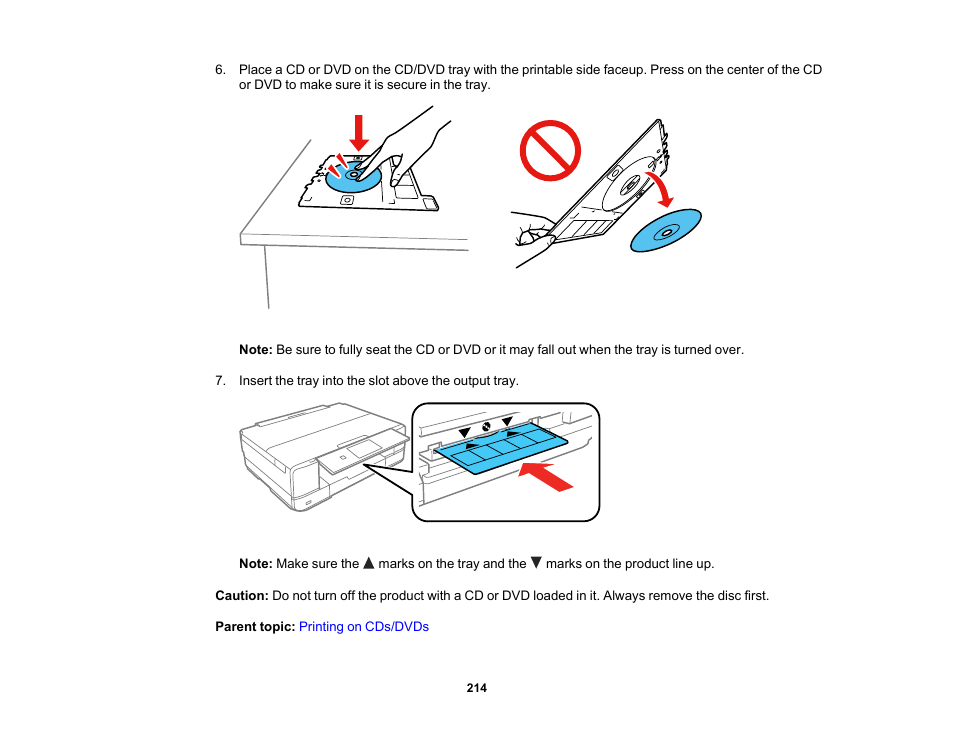 Epson Expression Premium XP-7100 Small-In-One Inkjet Printer User Manual | Page 214 / 340