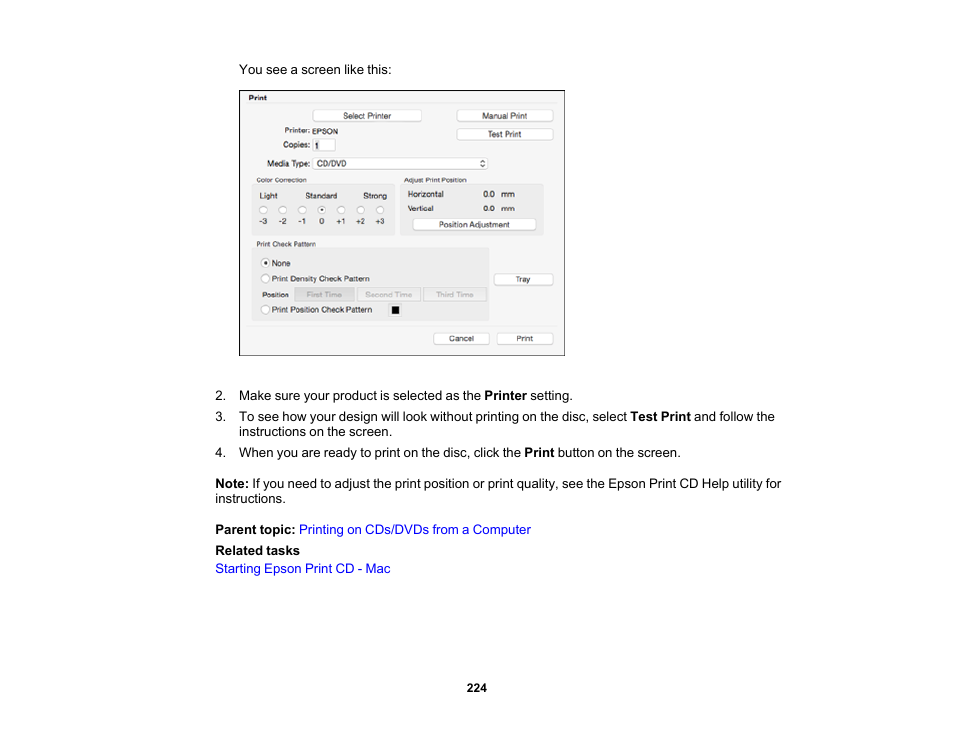 Epson Expression Premium XP-7100 Small-In-One Inkjet Printer User Manual | Page 224 / 340