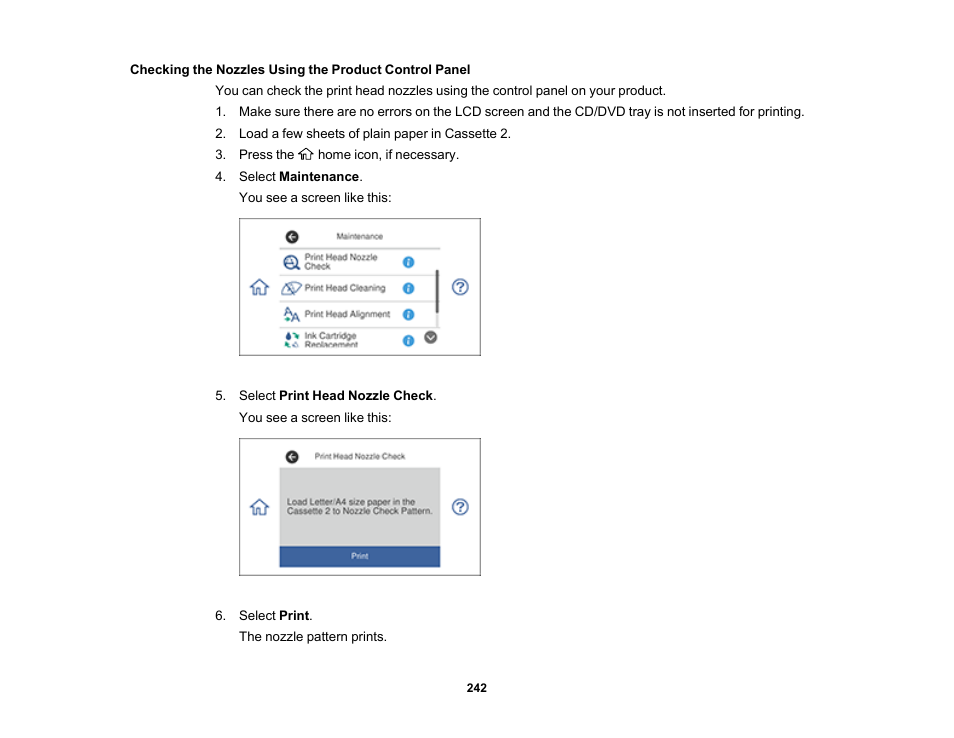 Epson Expression Premium XP-7100 Small-In-One Inkjet Printer User Manual | Page 242 / 340