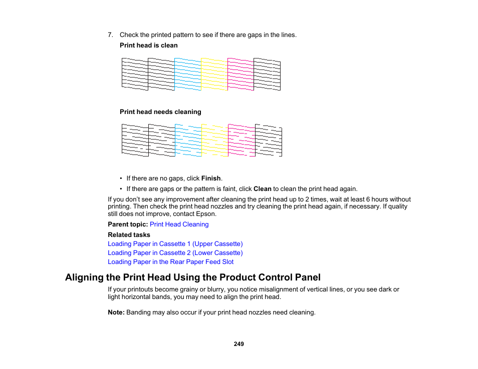 Epson Expression Premium XP-7100 Small-In-One Inkjet Printer User Manual | Page 249 / 340