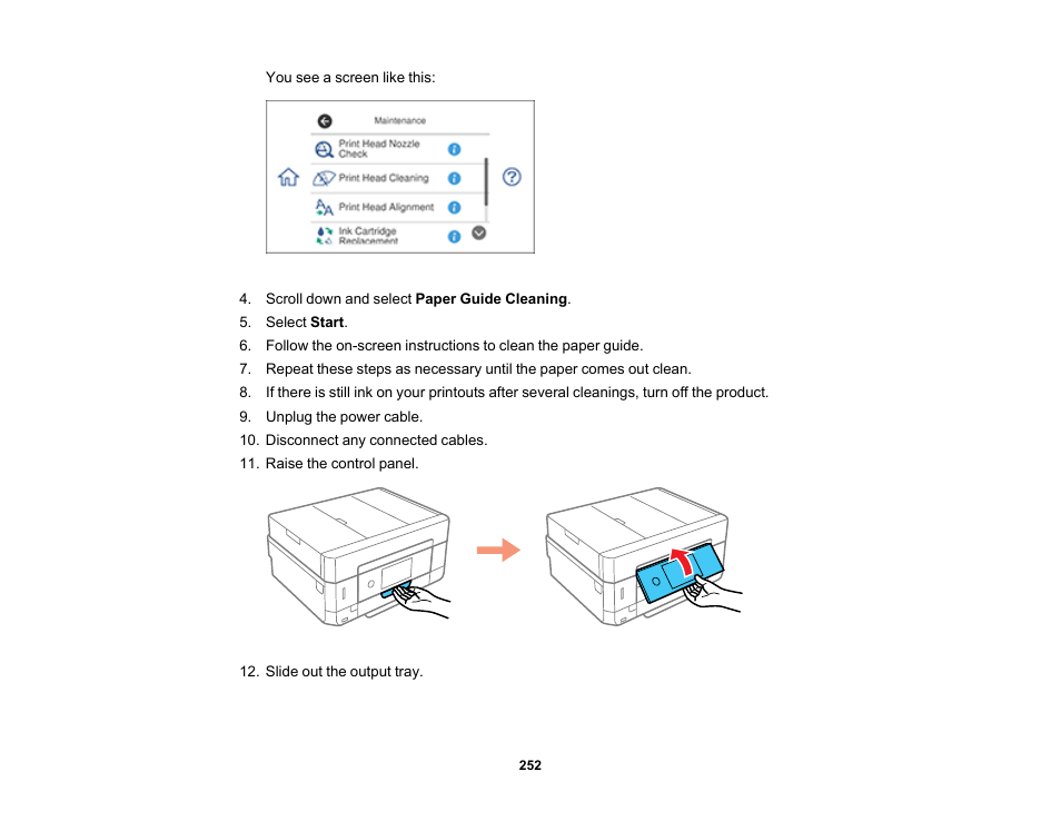 Epson Expression Premium XP-7100 Small-In-One Inkjet Printer User Manual | Page 252 / 340