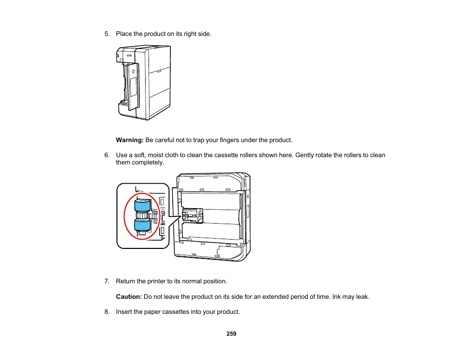 Epson Expression Premium XP-7100 Small-In-One Inkjet Printer User Manual | Page 259 / 340